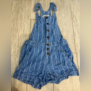 Indigo Rein Shortalls Size Medium